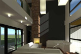 Modern House Plan - Lennox 99799 - Living Room