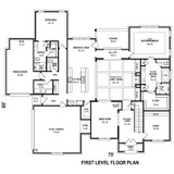 Classic House Plan - 99800 - 1st Floor Plan