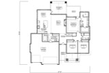 Tuscan House Plan - Hawthorn 99812 - 1st Floor Plan