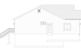 Traditional House Plan - Caroline 99968 - Left Exterior