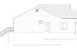 Traditional House Plan - Caroline 99968 - Left Exterior