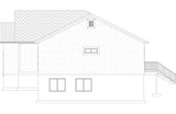 Traditional House Plan - Caroline 99968 - Right Exterior