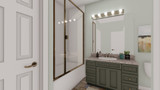 Traditional House Plan - Caroline 99968 - Master Bathroom