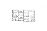Secondary Image - Modern House Plan - Wellington 30093 - 2nd Floor Plan