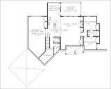 Craftsman House Plan - Silverton Creek Cottage 13510 - Basement Floor Plan
