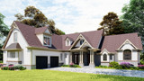 Craftsman House Plan - Woodfin Ridge Cottage B 19974 - Front Exterior