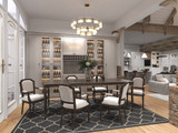 Craftsman House Plan - Woodfin Ridge Cottage B 19974 - Dining Room