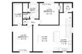Secondary Image - Contemporary House Plan - Friday Harbor 25543 - 2nd Floor Plan