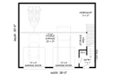 Contemporary House Plan - Friday Harbor 25543 - 1st Floor Plan