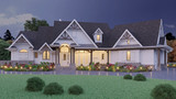Craftsman House Plan - Tiger Creek A 27960 - Front Exterior