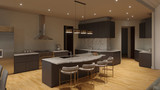 Craftsman House Plan - Tiger Creek A 27960 - Kitchen