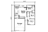 Traditional House Plan - Krebs Place 29435 - 1st Floor Plan