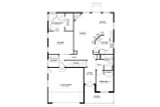 Craftsman House Plan - Douglas 36021 - 1st Floor Plan
