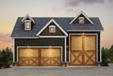 Farmhouse House Plan - Lodgemont 38850 - Front Exterior