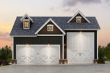 Farmhouse House Plan - Lodgemont 38850 - Front Exterior