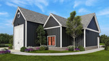 Farmhouse House Plan - Lodgemont 38850 - Left Exterior