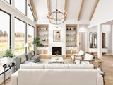 Ranch House Plan - Westbrooks II Cottage 41848 - Living Room
