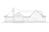 Farmhouse House Plan - Silverton Falls A 43264 - Rear Exterior