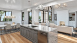 Farmhouse House Plan - Silverton Falls A 43264 - Kitchen