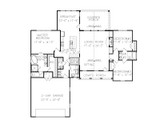 Farmhouse House Plan - Silverton 43245 - 1st Floor Plan