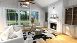 Farmhouse House Plan - Silverton 43245 - Living Room