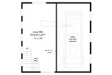 Secondary Image - Contemporary House Plan - 56007 - 2nd Floor Plan