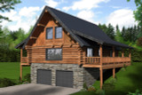 A-Frame House Plan - 59456 - Exterior