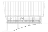 A-Frame House Plan - 59456 - Rear Exterior