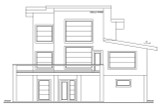 Contemporary House Plan - 61942 - Front Exterior
