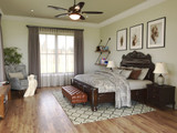 Ranch House Plan - Summerville 63476 - Master Bedroom