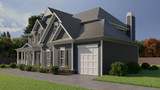 Craftsman House Plan - Astoria 65238 - Right Exterior