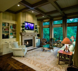 Farmhouse House Plan - Tiger Creek Cottage B 65863 - Living Room