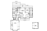 Farmhouse House Plan - Oak Hill 66954 - 1st Floor Plan