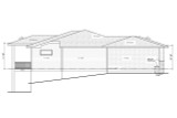 Prairie House Plan - Larimar Falls 72671 - Left Exterior