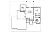 Secondary Image - Prairie House Plan - Larimar Falls 72671 - Basement Floor Plan