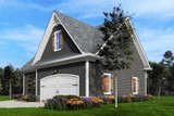 Farmhouse House Plan - Amicalola C 76706 - Right Exterior