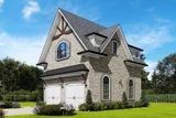 European House Plan - Cagle 77982 - Right Exterior