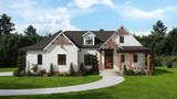 Craftsman House Plan - Sprucebow 82254 - Front Exterior