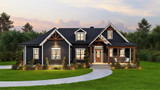 Craftsman House Plan - Sprucebow 82254 - Front Exterior