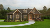 Craftsman House Plan - Sprucebow 82254 - Front Exterior
