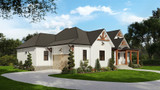 Craftsman House Plan - Sprucebow 82254 - Left Exterior