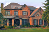European House Plan - Danforth Manor C 85124 - Front Exterior