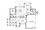 European House Plan - Danforth Manor C 85124 - 1st Floor Plan