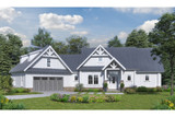 Craftsman House Plan - Walkers Peak 94012 - Front Exterior