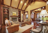 Secondary Image - Craftsman House Plan - Amicalola Cottage 95207 - Living Room