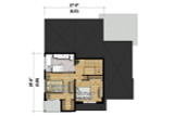 Secondary Image - Contemporary House Plan - 95920 - 2nd Floor Plan