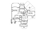 Secondary Image - European House Plan - Brockton Hall 96009 - 2nd Floor Plan