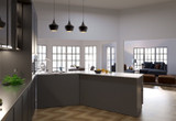 European House Plan - Brockton Hall 96009 - Kitchen