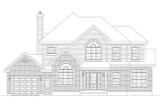 Traditional House Plan - 98248 - Front Exterior