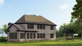 European House Plan - Edenshire 98862 - Rear Exterior